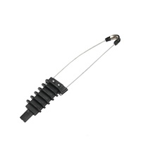 Collier de serrage en plastique à extrémité fermée 3-7 mm, collier de tension à coin simple pour câbles ADSS/aériens