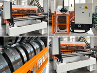 Ligne de machines automatiques de gaufrage de tôles métalliques avec moteur PLC, pour la production de tuiles à motifs gaufrés, garantie 1 an
