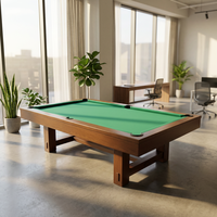 WANYAJU Design Mini table de billard d'intérieur 3 en 1 personnalisable avec plateau en ardoise et tiroir, convertible en table de jeu