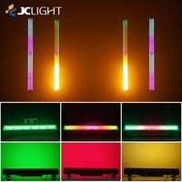 Barre de lumière LED vintage pour scène, 6x60W RGB, stroboscope, mélange de couleurs infini, or rétro, 2800K, IP65, DMX512, activée par le son, pour événements DJ