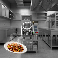 Machine à faire sauter les nouilles électrique automatique T-Chef TC-40EA en acier inoxydable, capacité de 2 à 6 kg, pour restaurant, robot de cuisson haute vitesse