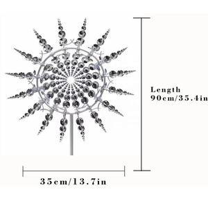 Custom Diameter 2-6M Metalen Rvs Sphere Moderne Wind Kinetische Sculptuur Te Koop - Product Image 4