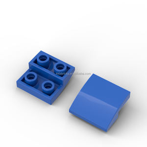 Piezas de Bloques de Construcción Multicolores Invertidas Curvas en Ángulo de 32803, 2 x 2 x 2/3, para Construcción DIY, Proyectos MOC y Diseños de Modelos - Product Image 6