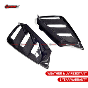 Piezas de Auto de Calidad Superior Estilo OEM, Rejilla de Ventilación Trasera de Fibra de Carbono Seca para Ferrari 488 - Product Image 5