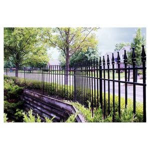 Puerta <span class=keywords><strong>de</strong></span> Hierro Forjado y Acero Inoxidable Prima, Diseño Artesanal para <span class=keywords><strong>Entrada</strong></span> <span class=keywords><strong>Exterior</strong></span> <span class=keywords><strong>de</strong></span> Villa - Product Image 4