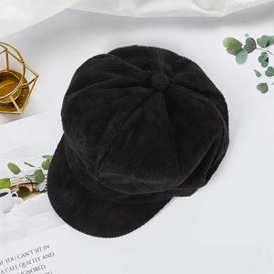 Women's Retro Peaked Newsboy Paperboy Gatsby Painter Cap <b>Beret</b> Hats Soft 8 Panels Cabbie Hat Promotion Gift - Product Image 3