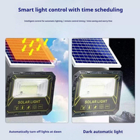 Nuevo Diseño de Lámpara Solar Iron Man de 200W 500W 1000W para Exteriores, Iluminación LED para Patio, Súper Brillante, Alta Potencia, Reflector para Hogar
