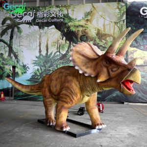 Gecai <span class=keywords><strong>Jurassic</strong></span> <span class=keywords><strong>Park</strong></span> Animatronic Modelo <span class=keywords><strong>Triceratops</strong></span> de tamaño real - Product Image 5