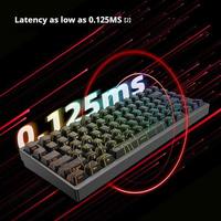 Clavier mécanique Irok MG75 Pro CNC en aluminium à interrupteurs magnétiques, déclenchement rapide 0,005 mm, 8K, zéro zone morte, faible latence, clavier gamer