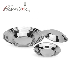 Le plus populaire De Haute qualité en acier inoxydable chine soupe & amp plat assiettes - Product Image 4