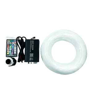 Nueva Luz de Techo con Efecto Cielo Estrellado para Auto y Hogar, Luces de Fibra Óptica, Lámpara de Ambiente con Control Musical, RGB 12V RGBW, Estilo DIY - Product Image 4