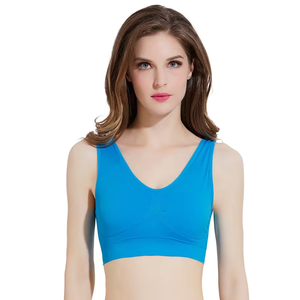 Factory Wholesale Clearance Seamless Solid Color Thin One-Piece Breathable Single Layer Unpadded Lingerie for Loungewear Sleep