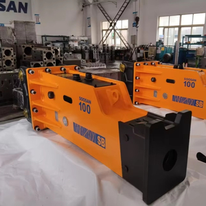 Wholesale SB100 Box Type Silenced Hydraulic Breaker <b>Hammer</b> for 25-30 Ton Excavator 135mm Yellow Chisel Concrete <b>Rock</b> Demolition - Product Image 1