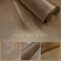 SIMEY- RAIN Tissu Métallique de Luxe Haut de Gamme Parfait pour les Mobilier Haut de Gamme, les Espaces Commerciaux et les Espaces Privés