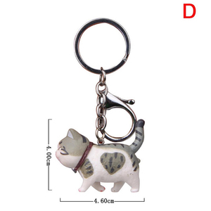 Fashionable Cute Cat Pendant Keychain <b>Car</b> Bag Charm Keychain Creative Keychain Couple Gift Accessories - Product Image 2