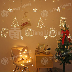 ไฟราวตกแต่งคริสต์มาสหลากสีสำหรับสวนสนามและฉากกลางคืน - Product Image 6