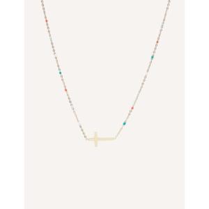 Collier d'été YFB N022 pour femme en résine et acier inoxydable, longueur 41 cm, bijoux superposés tendance pour la vente en gros - Product Image 2