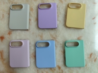 Étui Duo pour iPhone, silicone liquide magnétique mince, design monobloc, léger et fin, pliage non obstrué, doublure en microfibre