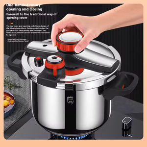 Olla a Presión Eléctrica de Alta Calidad para Gas e Inducción, Acero Inoxidable 316, Asa de Silicona, Antiexplosión, Capacidad de 10L - Product Image 2