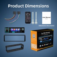 Yüksek Kaliteli SPI MP3 2.8 İnç TFT Ekranlı Araç Radyosu Bluetooth 5.1 Multimedya Oynatıcı Evrensel 1 Din Araç Ses Sistemi Toptan Satış İçin