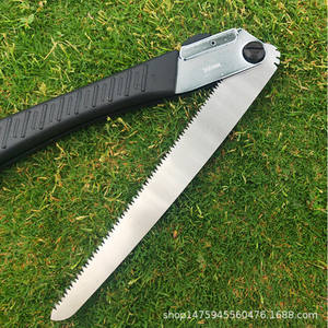 Scie à main pliante Toad Dragon 240, lame de 240 mm, poignée en caoutchouc, scie pour le jardinage et le travail du bois - Product Image 5