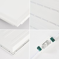 Plafonnier LED en PVC pour système de plafond intégré