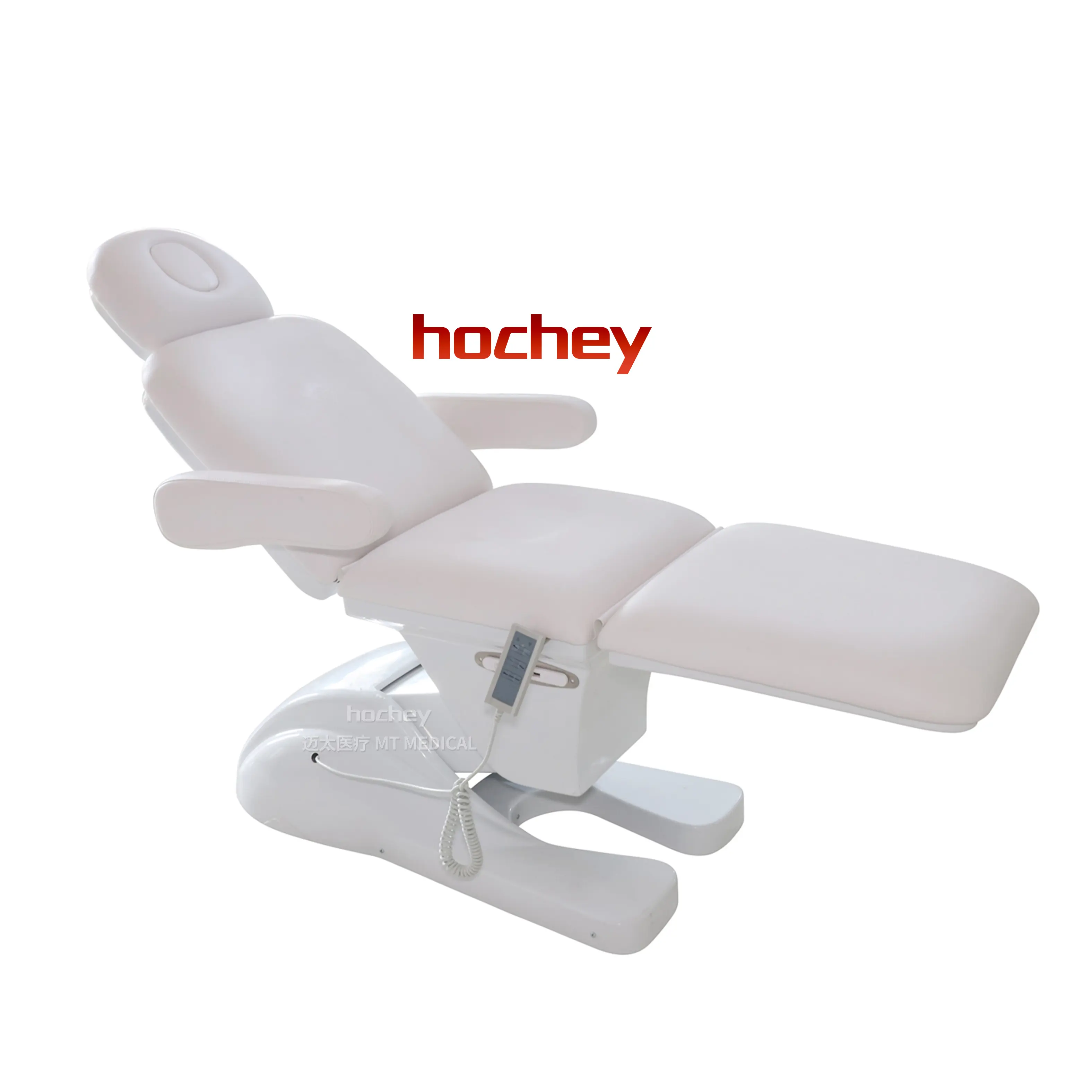Hochey New style adjustable podiatry chair electric massage beauty bed chair for salon hotel