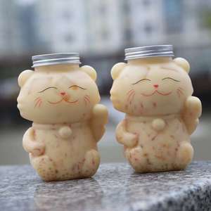 Offre Spéciale Noël Stepack – Boissons Énergisantes en Forme d'Homme en Pain d'Épices 500 ml, Gobelet PET à Paroi Simple avec Couvercle et Étiquetage Intégré, Diamètre 90 mm - Product Image 6