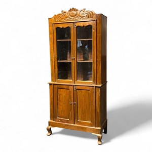 Meuble de rangement multifonctionnel extensible et pliable en bois massif moderne pour salon, chambre et salle à manger - Product Image 1