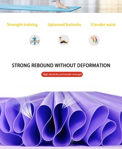 Fascia di resistenza personalizzata con 5 colori un Set TPE Yoga elastico elasticizzato per esercizi in Stock - Product Image 5