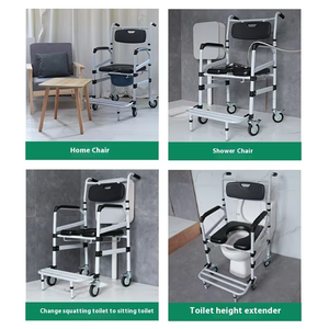 כסא רחצה לכיסא גלגלים נייד וכורסא רחצה לקשישים נכים - Product Image 2