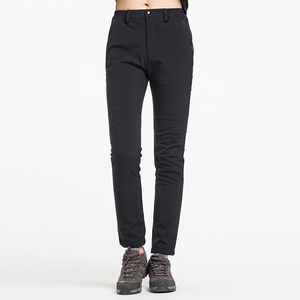 Simplee — <span class=keywords><strong>pantalon</strong></span> souple imperméable pour femmes, doublure polaire thermique, Long, de <span class=keywords><strong>skate</strong></span>, de ski, coupe-vent, vêtement d'hiver - Product Image 2