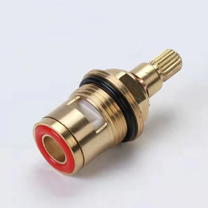 High quality OEM size brass Water distribution faucet valve core bathroom brass faucet cartridge