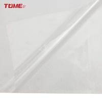 TOME direkt Fabrik preis Fenster dekoration Aufkleber Transparente abnehmbare Kleber Fenster folie