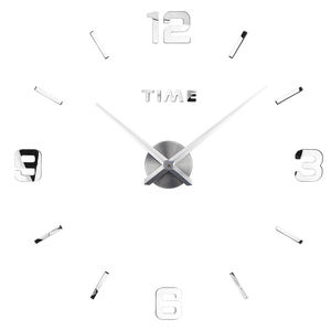 Reloj de pared grande sin marco 3D para decoración del hogar, pegatina de espejo acrílico, arte, regalo único, Ideas modernas, Relojes de pared de lujo - Product Image 4