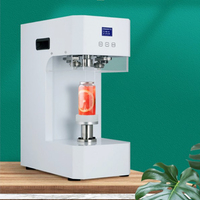 Machine de scellage commerciale pour gobelets, scelleuse automatique pour canettes de thé aux perles, bouteilles et contenants alimentaires, vente en gros