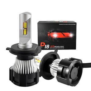Nuova Lampadina LED EURS H4/H7 6500K per Fari Auto con Ventola Integrata, Impermeabile IP65, 19000LM 105W, Adattabile Universalmente alle Auto - Product Image 1