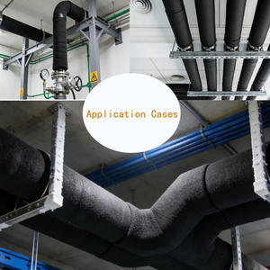 Tube d'isolation en caoutchouc à cellules fermées pour <span class=keywords><strong>tuyau</strong></span> d'eau de refroidisseur et raccords, matériau d'isolation thermique acoustique imperméable - Product Image 3