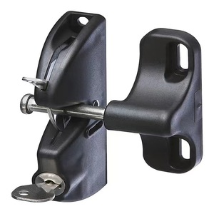 Charnières modernes en acier au carbone robuste, noires, à fermeture douce, pour les granges extérieures, les clôtures en bois, les portails, les portes et l'utilisation hôtelière - Product Image 3