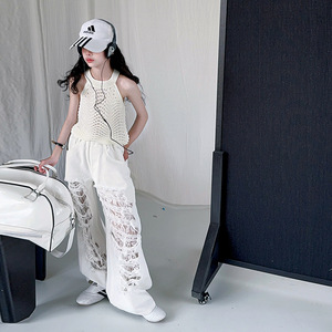 Completo Estivo Fresco per Bambine 2025 – Nuovo Stile alla Moda con Pantaloni Effetto Sfrusciante per Primavera Autunno - Product Image 2