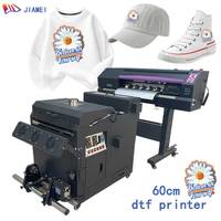 Imprimante DTF multicolore entièrement automatique A1 610 mm pour l'impression textile sur vêtements avec tête d'impression Epson, jet d'encre à solvant écologique haute vitesse