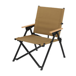Chaise pliante légère avec accoudoirs pour extérieur, jardin, plage, pêche, camping – Facile à plier et à ranger - Product Image 1