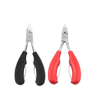 Stainless Steel Finger <b>Nail</b> <b>Clipper</b> Curved Blade Wide Jaw Opening Ergonomic Grip Manicure Tool Precise Trimming <b>for</b> <b>Thick</b> <b>Nails</b> - Product Image 1