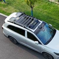 Échelle latérale pour galerie de toit en alliage d'aluminium de haute qualité, adaptée aux accessoires de plate-forme de toit AITO M7 M8 M9