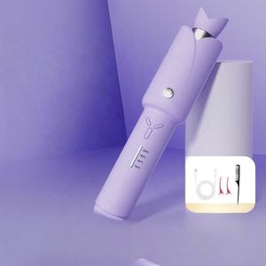 <span class=keywords><strong>Fer</strong></span> à friser automatique sans fil avec conception anti-brûlure et sûr à utiliser, adapté aux débutants - Product Image 1