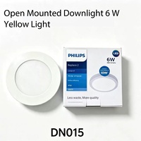 Spot encastré de surface, projecteur rond, ultra-fin, pour salon, sans perçage, 6W 11W
