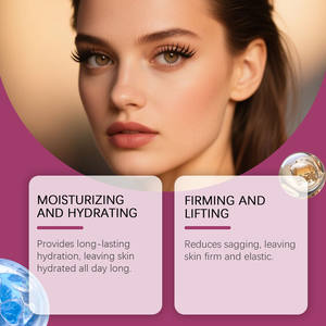 Crème hydratante et nourrissante au calcium à texture légère, absorption facile, amélioration de l'élasticité et éclaircissement de la peau pour femmes - Product Image 2