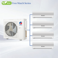 Climatiseur multi-split intelligent Wi-Fi pour plusieurs pièces, 1,5, 2,0, 2,5, 3,0, 3,5 tonnes, avec conduit encastré au plafond pour maison minimaliste