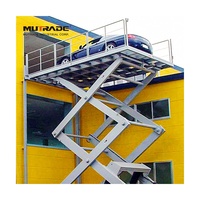 Plate-forme élévatrice à ciseaux hydraulique élévateur de stationnement de véhicule plate-forme de voiture élévateur à ciseaux de garage