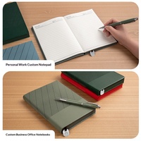 Cuaderno A5 de Cuero PU de Alta Calidad con Impresión UV, 360 Páginas, Tapa Dura, Cierre Magnético, Páginas Rayadas Resistentes al Agua, Mini